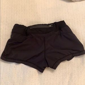 Athleta Black Running Shorts
